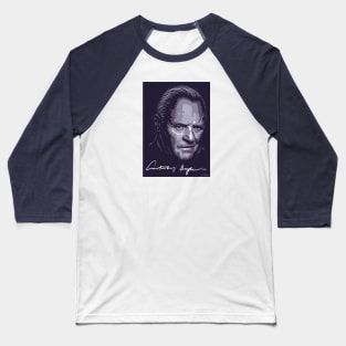 Anthony Hopkins signed portrait Baseball T-Shirt